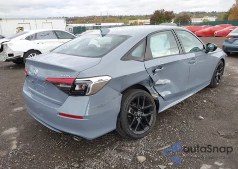 2024 Honda Civic Sport from USA, damaged, VIN 2HGFE2F5XRH524924